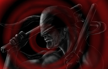 Daredevil Art, daredevil, superheroes, artwork HD wallpaper
