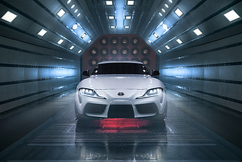 2022 Toyota Supra A91-CF carbon fiber, white sports car HD wallpaper