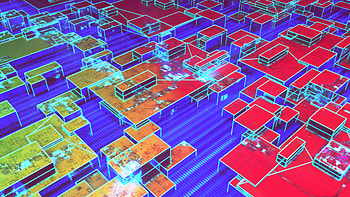 Colorful 3d Data City Blocks, colorful, 3d, city, artist, artwork, art, digital-art, ai, abstract, deviantart HD wallpaper