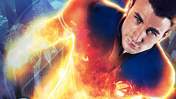 Johnny Storm, Fantastic 4, 2048x1152 HD wallpaper