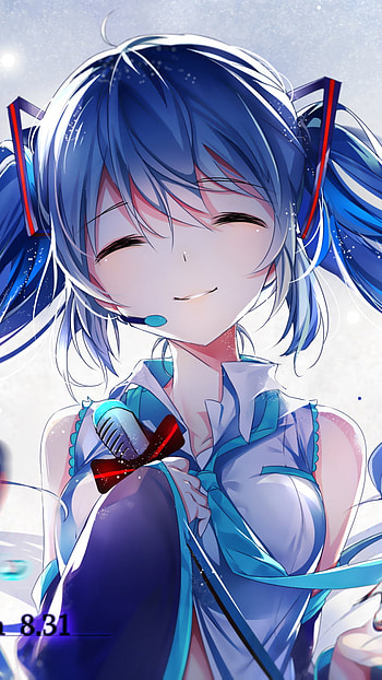 Hatsune Miku, Anime, Vocaloid HD phone wallpaper