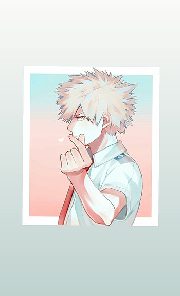 Bakugou Aesthetic lock, art, katsuki HD phone wallpaper