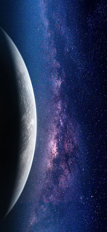 planet, universe, stars HD phone wallpaper