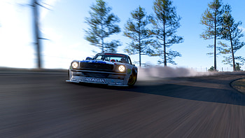 Ford Mustang, mountain, Drifting, video game, Forza Horizon 5 HD wallpaper