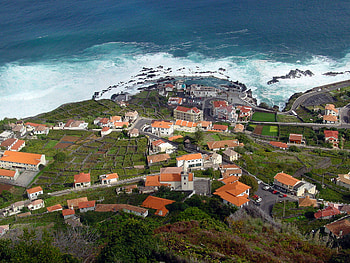 Madeira Travels, Porto Moniz charm, Scenic beauty, Blending horizons HD wallpaper