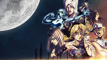 Epic JoJo's Bizarre Adventure – Anime Night Under the Full Moon, Anime, Jojo's Bizarre Adventure HD wallpaper
