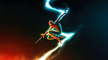 Spiderman Chuckle, spiderman, superheroes, artist, artwork, digital-art, deviantart HD wallpaper