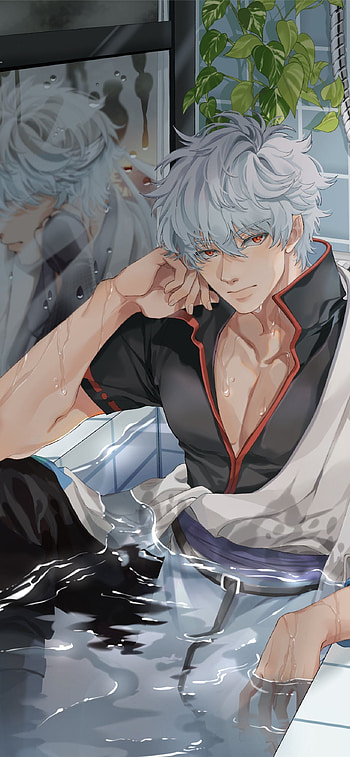 Sakata Gintoki, Gintama Zerochan, Anime board HD phone wallpaper