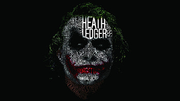 Heath Ledger Joker HD wallpaper