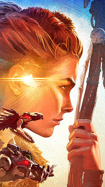 Horizon Forbidden West, video game, Horizon Forbidden West HD phone wallpaper