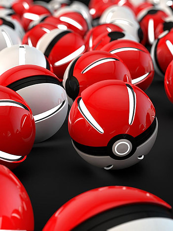 Pokemon GO, , Poke balls, High-resolution visuals HD phone wallpaper