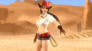 Dead Or Alive . ., cowgirl, dead or alive, brunettes, digital art, fashion, outdoors, ranch, anime, fantasy, desert, girls, women, models, western, female HD wallpaper