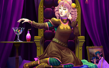 Candy girl, sweet, fantasy, girl, food, candy HD wallpaper