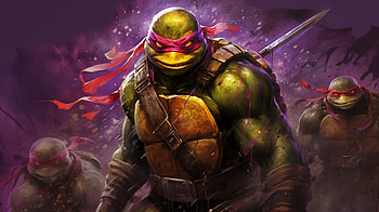 Teenage Mutant Ninja Turtles – Epic Comic Art, Comic, Teenage Mutant Ninja Turtles, Raphael (TMNT), cartoon, Hero HD wallpaper