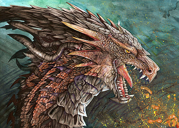 Bad Boy, meany, rage, dragons, anger, fire HD wallpaper