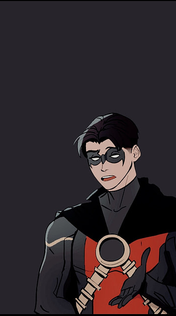 Tim drake, cartoon, batman HD phone wallpaper