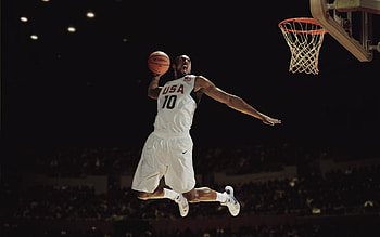 kobe bryant player basketball usa team hang slam dunk nike HD wallpaper