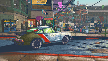 Porsche 911 From Night City, porsche-911, porsche, cars, artist, artwork, digital-art, artstation HD wallpaper