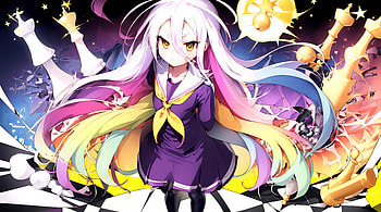 Shiro, Shiro (No Game No Life), Anime, No Game No Life HD wallpaper