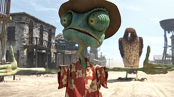 Gore Verbinski, Rango 10 years later, Laptrinhx, Movie reflection HD wallpaper