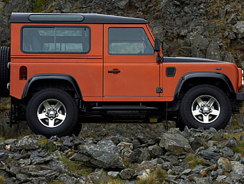 Land Rover Defender Fire 2009, defender, fire, land rover, 2009 HD wallpaper