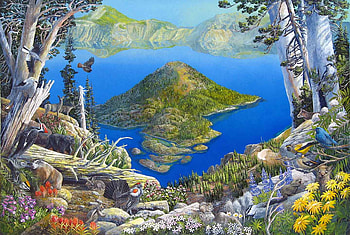 WIZARD LAND, sea, wizard, forest, land HD wallpaper