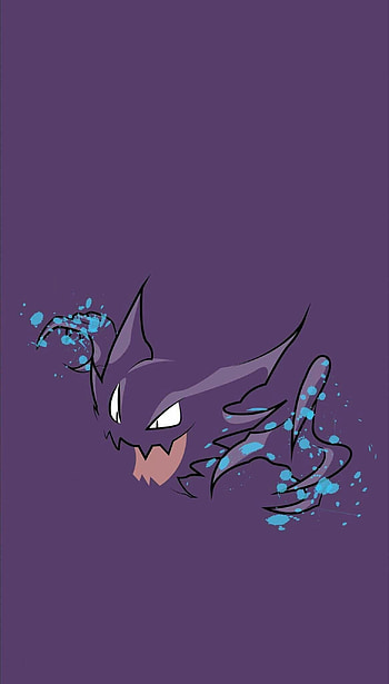 Gastly Android , Ghostly presence, Dark background, Smart HD phone wallpaper