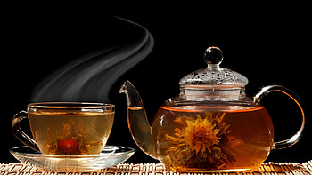 Tea cup breakfast, Morning ritual, Perfect start, Steaming kettle HD wallpaper