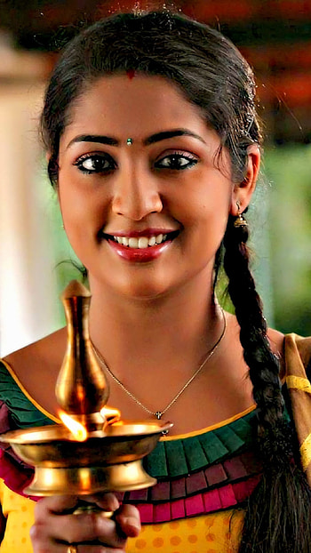 Navya Nair, mallu actress HD phone wallpaper