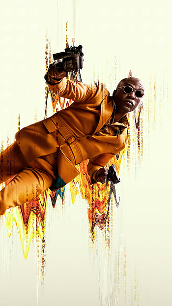The Matrix Resurrections, Morpheus HD phone wallpaper