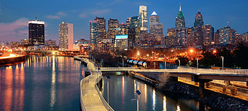 Philly Skyline, Travels, Top hotels in Philadelphia, Marriott HD wallpaper