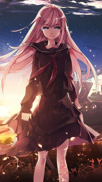 Anime Girl School Uniform Sony Xperia X, XZ, Z5 Premium , , Backgrounds, and 2160x3840 HD phone wallpaper