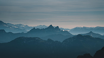 Nature, Mountains, Rocks, Vertex, Fog, Tops, Dahl, Distance HD wallpaper