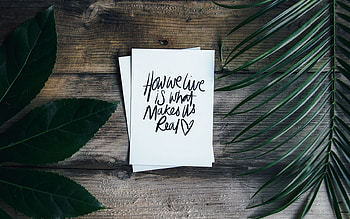How we live is what makes us real, life quotes, people quotes, motivation, inspiration HD wallpaper