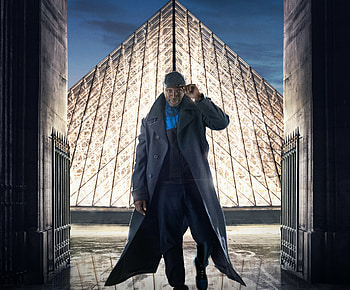 Omar Sy, Lupin , Background HD wallpaper