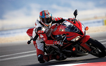 Honda CBR600RR, Motorcycle Racing HD wallpaper