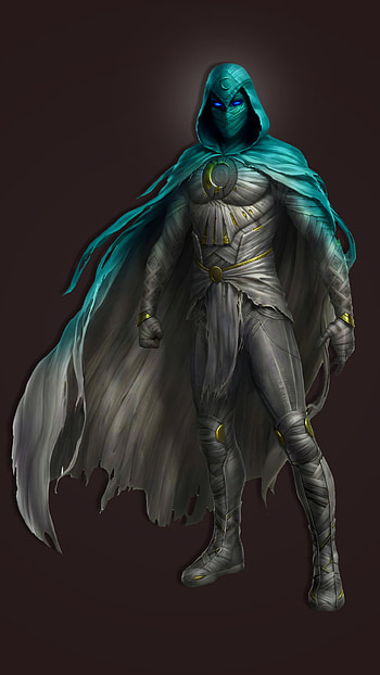 Moon Knight Modified, art, character, marvel, cool, design, games, comic HD phone wallpaper