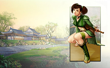Chiharu, pretty, Japanese, beautiful, girl, CG, oriental, woman HD wallpaper