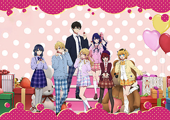 Oshi no Ko Anime Celebration HD wallpaper