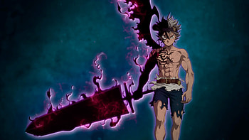 Black Clover Anime, Powerful magic knights, Fiery battles, Asta's journey HD wallpaper