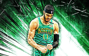 Jayson Tatum, boston celtics, NBA, tatum HD wallpaper