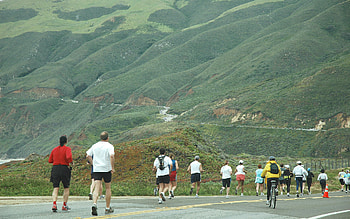Big Sur International Marathon, Marathon HD wallpaper