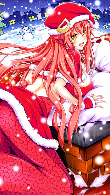 Anime Hot navideño HD phone wallpaper