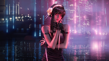Yor Forger In Spy X Family, yor-forger, spy-x-family, anime-girl, anime, artist, artwork, digital-art HD wallpaper