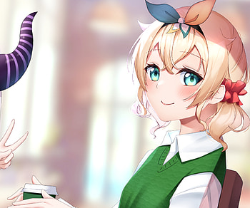 Kazama Iroha, hololive, Kazama Iroha, Anime, Virtual Youtuber HD wallpaper