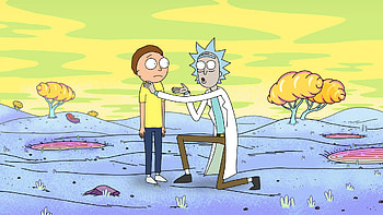 Rick and Morty, talk, animated series, wonder land HD wallpaper
