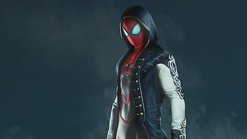Suit Morph Spiderman , spiderman, superheroes, artist, artwork, digital-art HD wallpaper