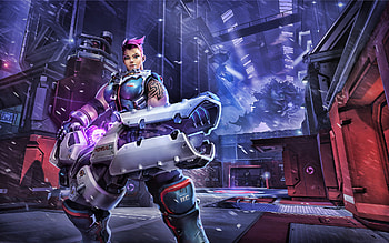 Zarya, Overwatch HD wallpaper