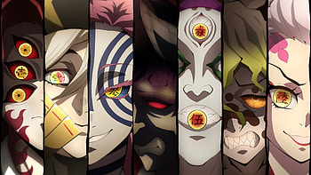 Demon Slayer : Oni Faces, Anime, Demon Slayer: Kimetsu no Yaiba HD wallpaper