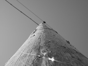 infinity, sky, light, black and white HD wallpaper